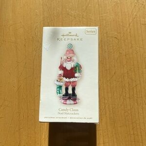 Hallmark Keepsake 2008 Candy Claus Series ornament new condition